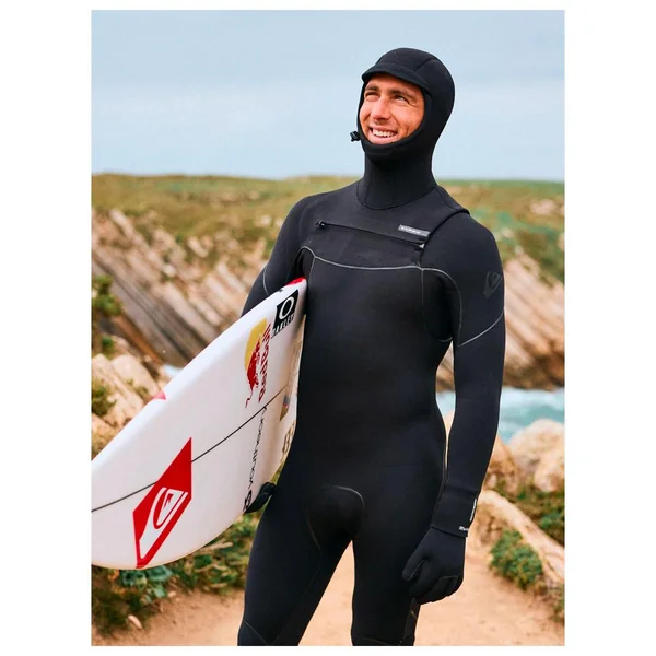 Combinaison Surf Quiksilver Marathon Sessions 5\/4\/3Mm Chest Black