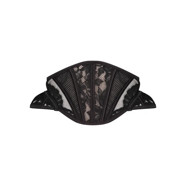 Corset taille de guêpe Antonia - Noir