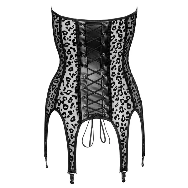 Corset wetlook duo