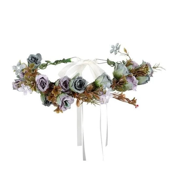 Couronne de Fleurs Printemps