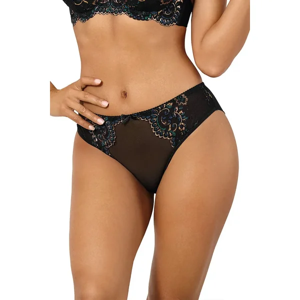 Culotte bleu & or V-10383