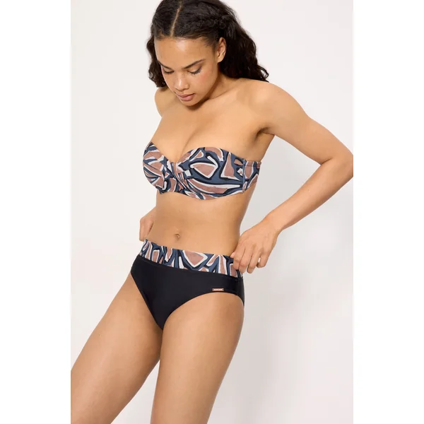 Culotte de bikini imprimée multiposition