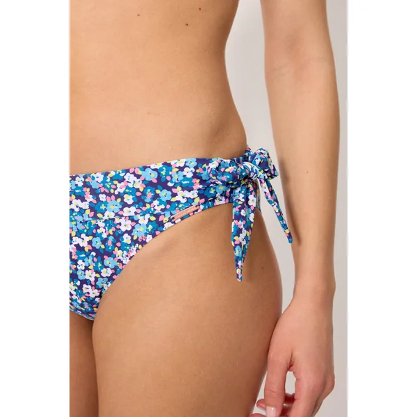 Culotte de bikini multi-positions bleue Liberty