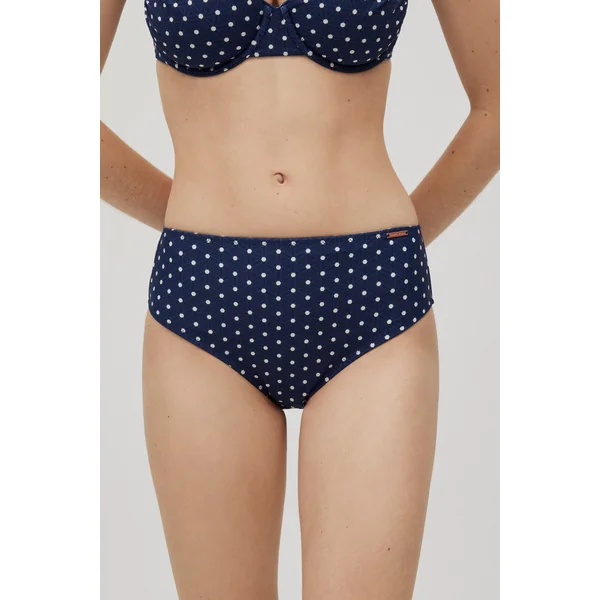 Culotte de bikini réductrice à pois