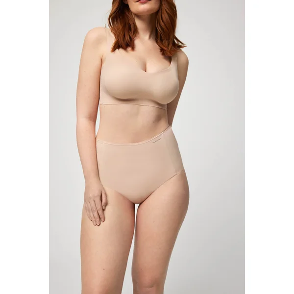 Culotte de contrôle taille haute nude