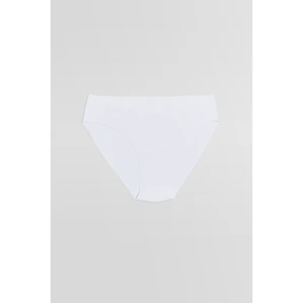 Culotte haute en coton noir