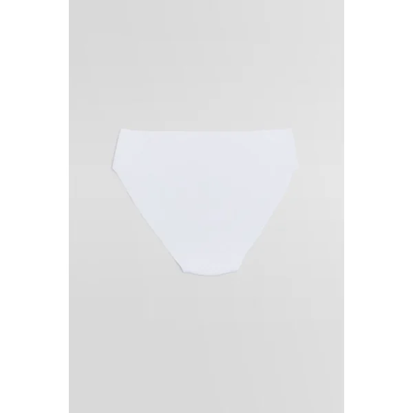 Culotte haute en coton noir