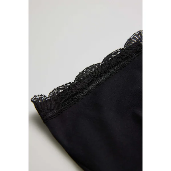 Culotte haute laser noire