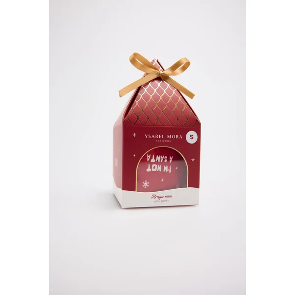 Culotte midi femme à imprimé Noël