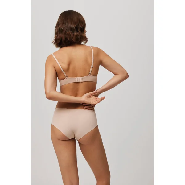 Culotte midi laser nude