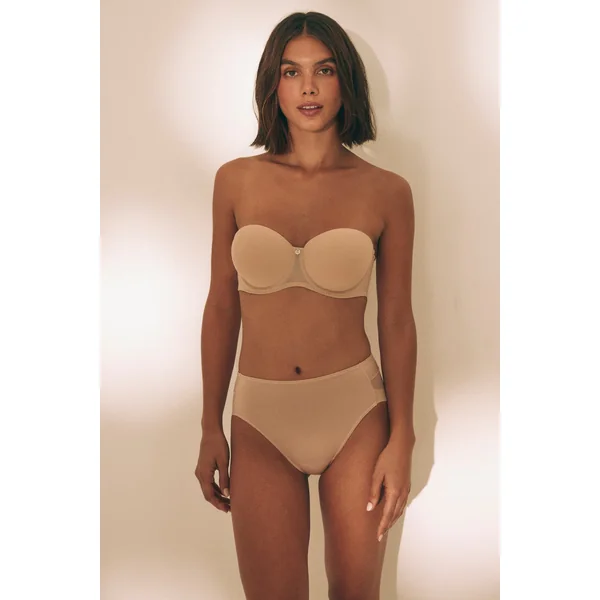 Culotte tulle nude