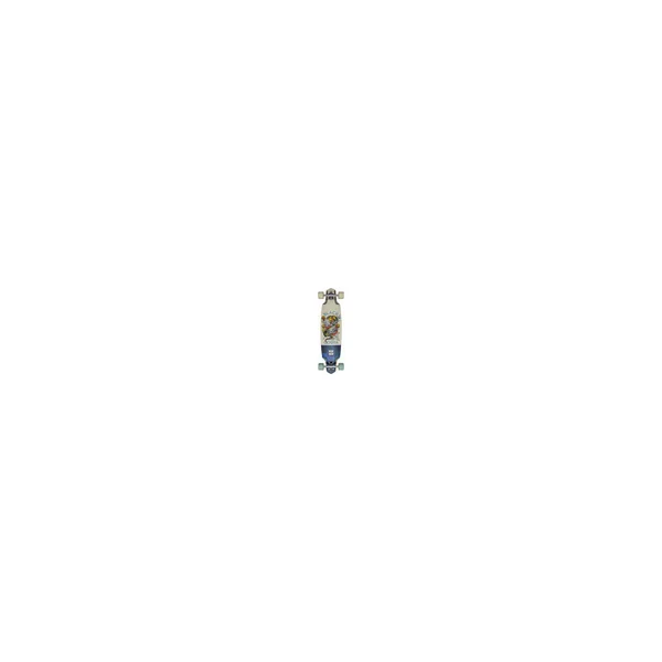 DUSTERS COMPLETE LONGBOARD COBRA 38 TEAL OFF WHITE