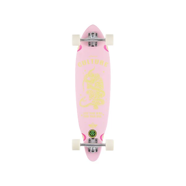 DUSTERS COMPLETE LONGBOARD CULTURE 33 PINK YELLOW