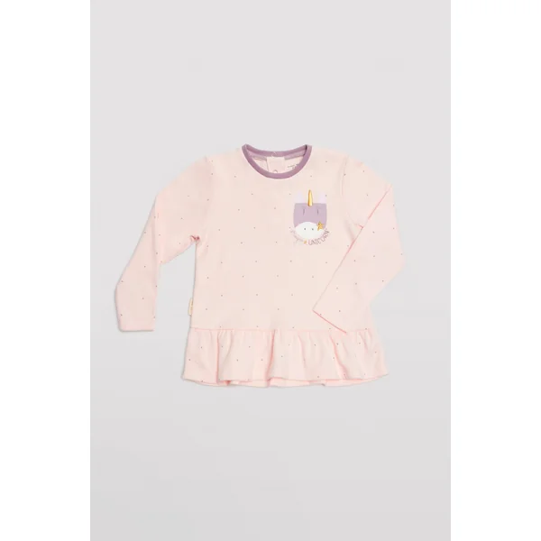 Ensemble bébé 3 pièces avec dessin licorne
