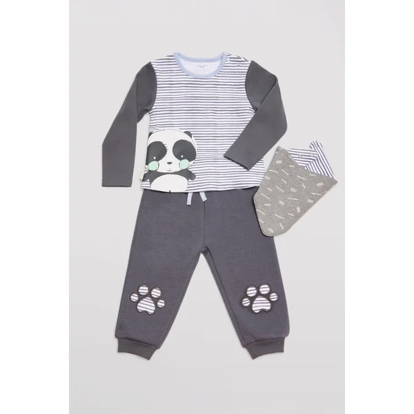 Ensemble bébé 3 pièces avec dessin panda