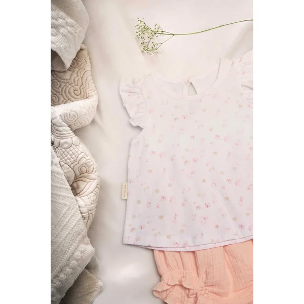 Ensemble bébé débardeur et short avec élastique
