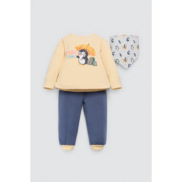 Ensemble de jouets pingouin 3 pièces pour bébé