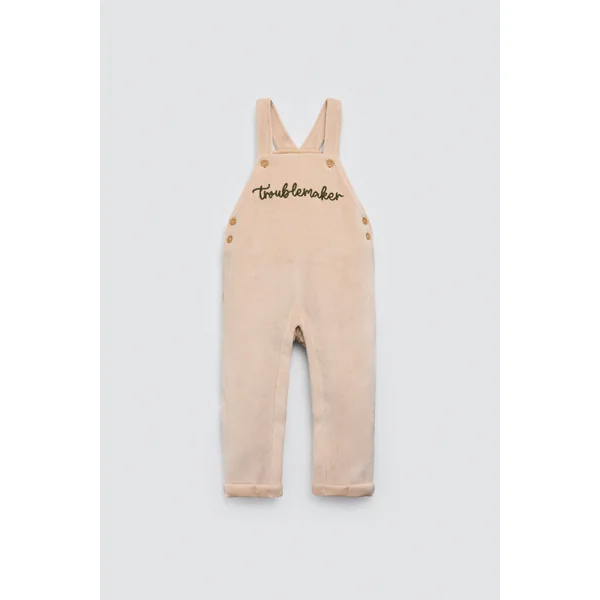 Ensemble salopette et t-shirt à manches longues pour bébé d'automne