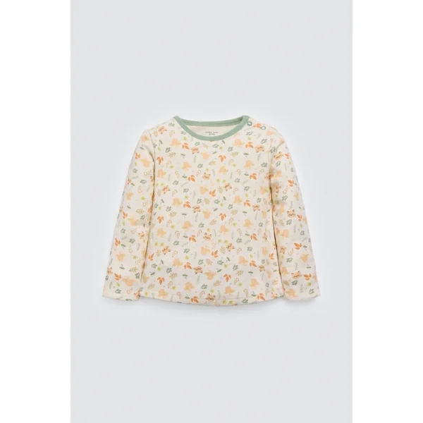 Ensemble salopette et t-shirt à manches longues pour bébé d'automne