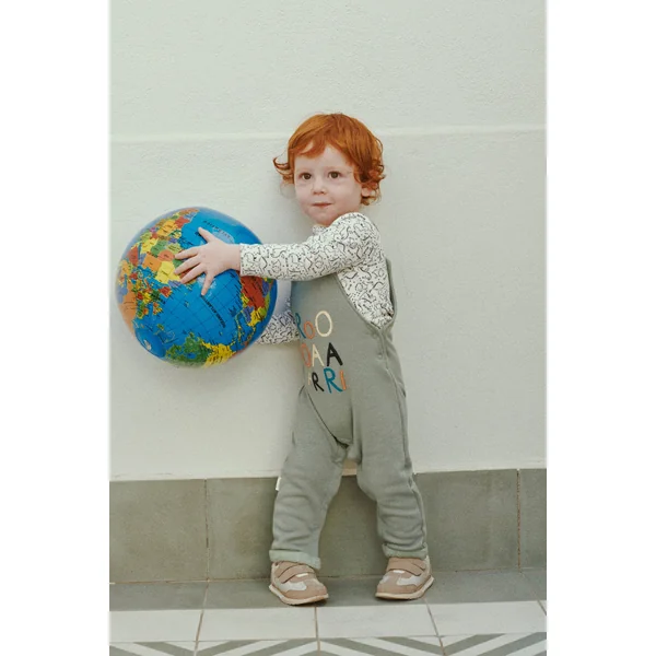 Ensemble salopette et t-shirt à manches longues pour bébé Dragon Tale