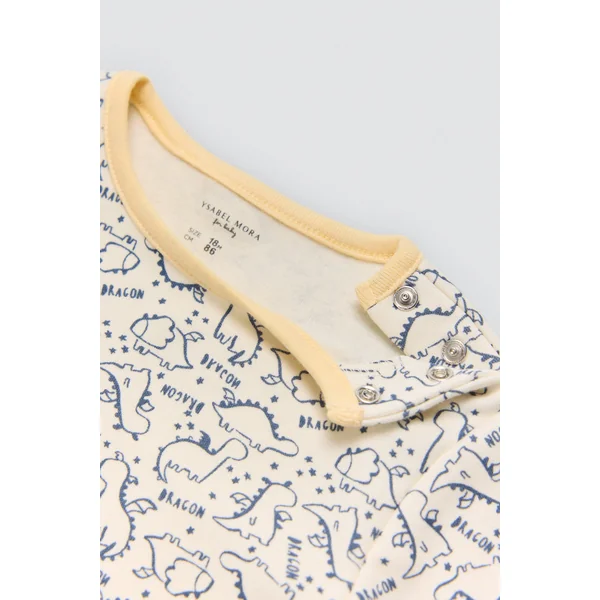 Ensemble salopette et t-shirt à manches longues pour bébé Dragon Tale