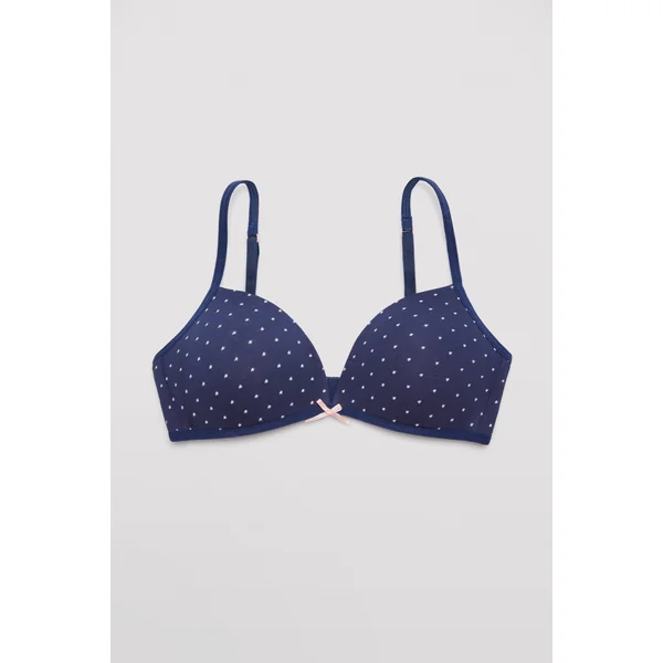 Ensemble soutien-gorge et culotte en coton motif étoile