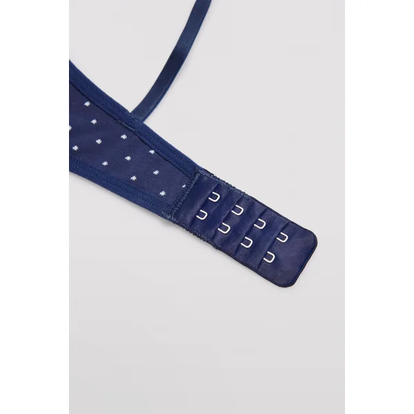 Ensemble soutien-gorge et culotte en coton motif étoile