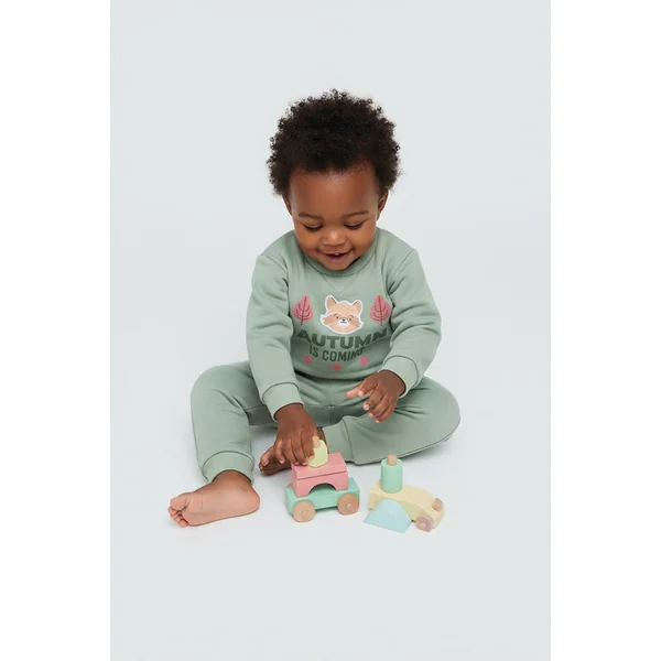 Ensemble sweat-shirt et jogging pour bébé Autumn Buddy