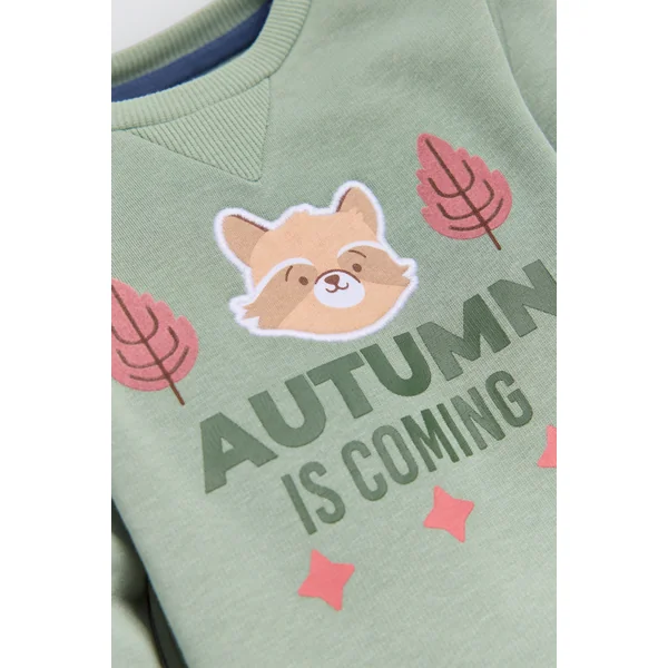 Ensemble sweat-shirt et jogging pour bébé Autumn Buddy