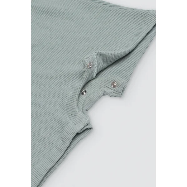 Ensemble t-shirt manches courtes et salopette bébé Crocodino