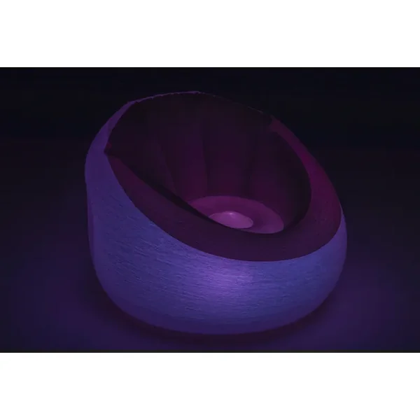 Fauteuil gonflable à LED Inflate-A-Chair 102 x 97 x 71 cm