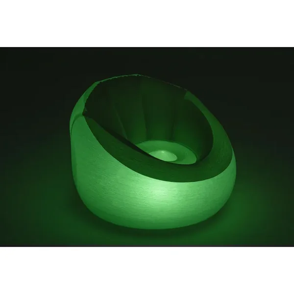 Fauteuil gonflable à LED Inflate-A-Chair 102 x 97 x 71 cm