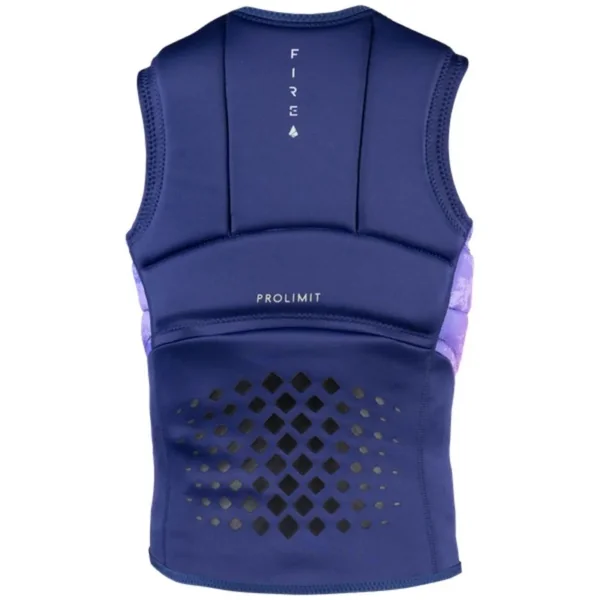 Gilet impact kitesurf/windsurf Femme PROLIMIT XF Half Padded FZ Blue/Pink M