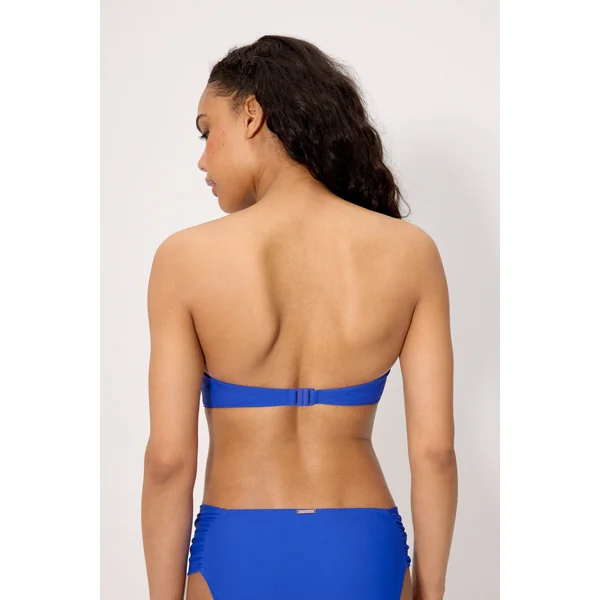 Haut de bikini bandeau bleu marine, bonnet C