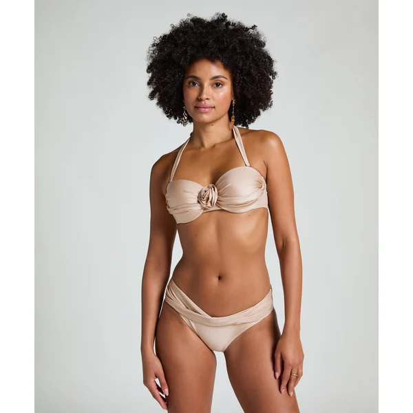 Haut de bikini bandeau Lima - Beige