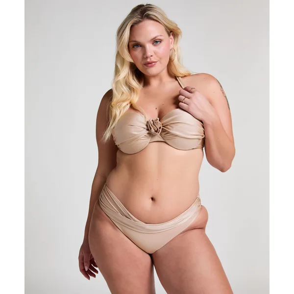 Haut de bikini bandeau Lima - Beige