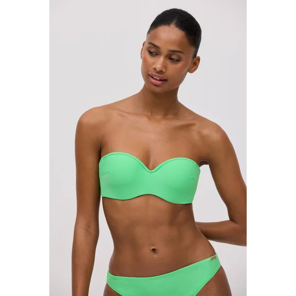 Haut de bikini bandeau vert