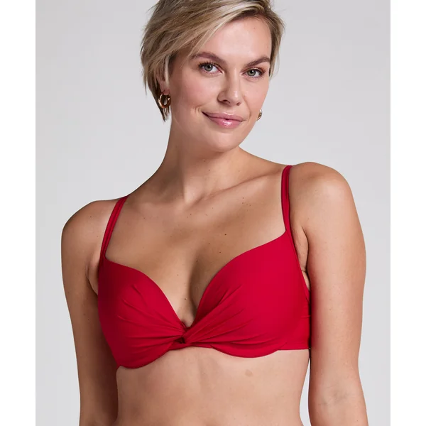Haut de bikini Luna - Rouge