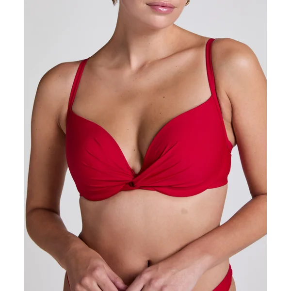 Haut de bikini Luna - Rouge