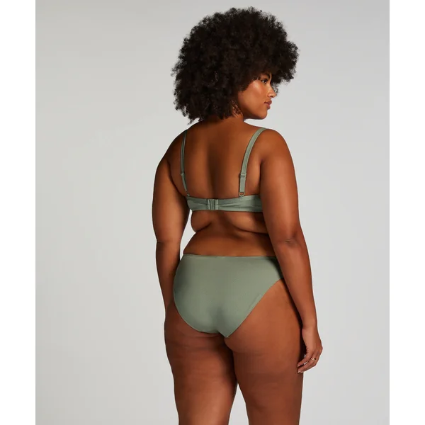 Haut de bikini préformé à armatures Scallop - Vert