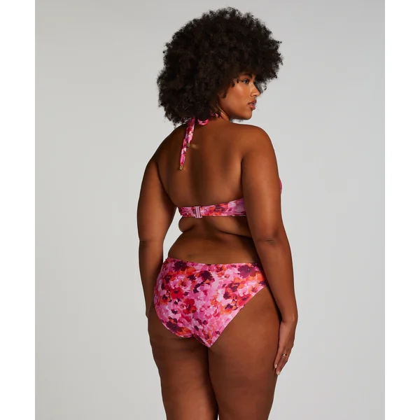Haut de bikini push-up Floral Taille A - E - Rose