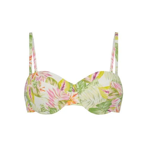 Haut de bikini push-up Tropics Taille A - E - Blanc