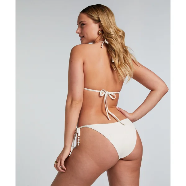 Haut de bikini triangle Cozumel - Blanc