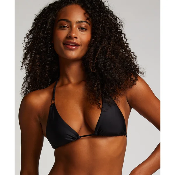Haut de bikini triangle Doha - Noir