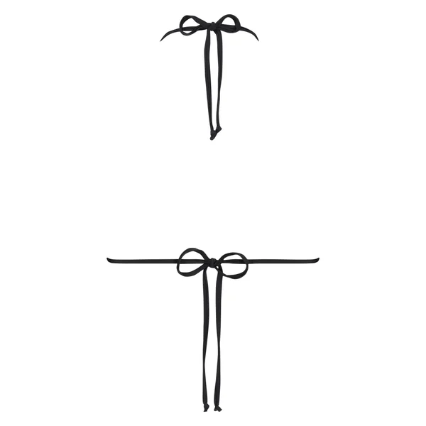 Haut de bikini triangle Doha - Noir