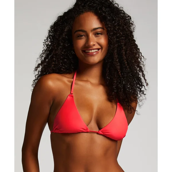 Haut de bikini triangle Doha - Rouge