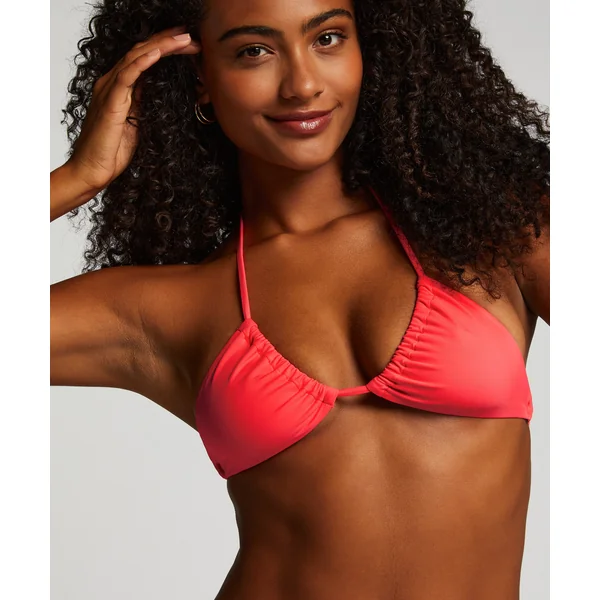 Haut de bikini triangle Doha - Rouge