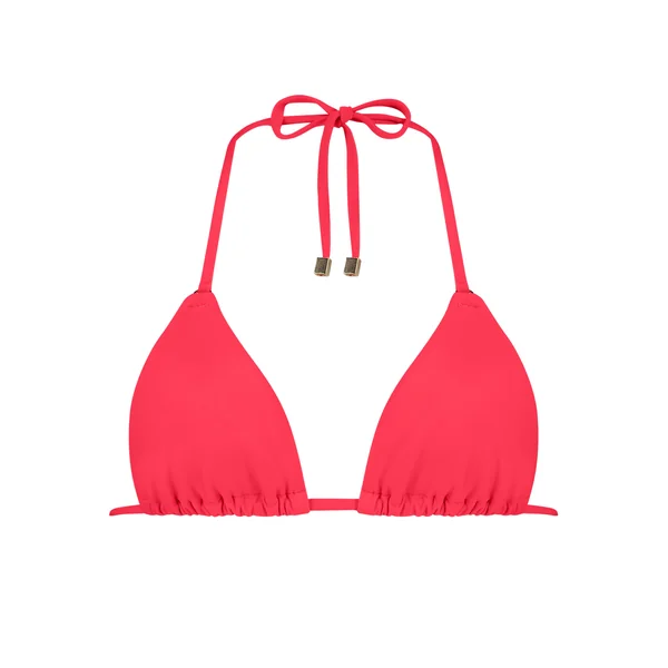 Haut de bikini triangle Doha - Rouge