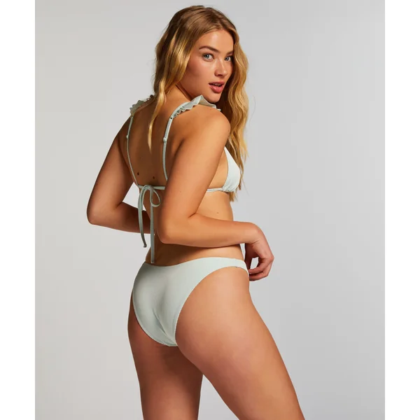 Haut de bikini triangle Fiji - Bleu