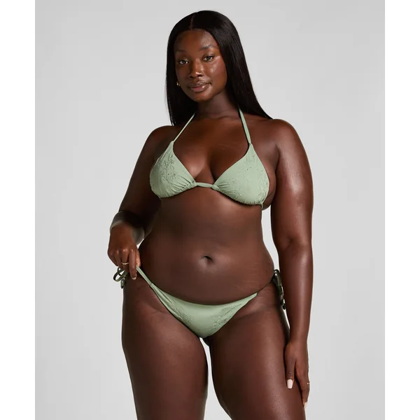 Haut de bikini triangle Giselle - Vert